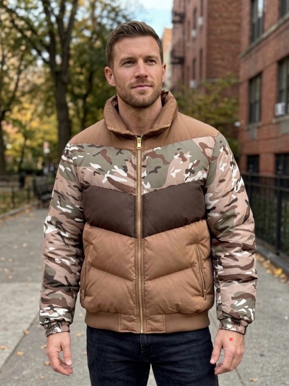 New Jordan Craig Men’s Puffer Jacket – Style #91505 – Size XL No hood